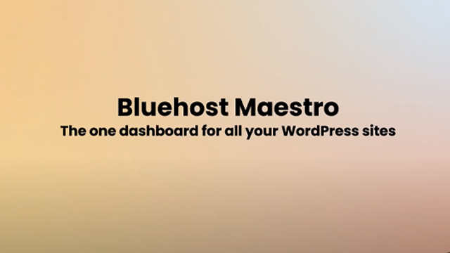 Maestro - One dashboard for all your WordPress sites and clients